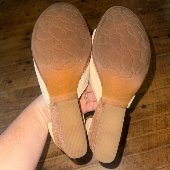 Korkease strappy ankle block heeled size 9 sandals - Picture 2 of 5